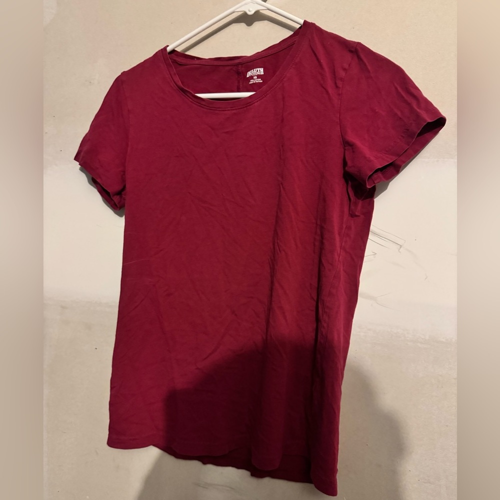 Duluth Burgundy Women Top. Size XS